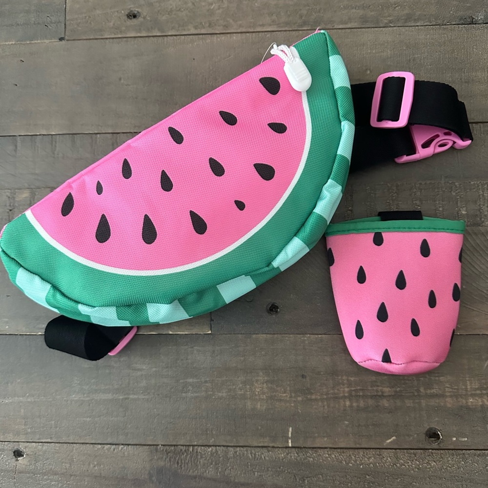 Watermelon Fanny Pack - Pink and Green